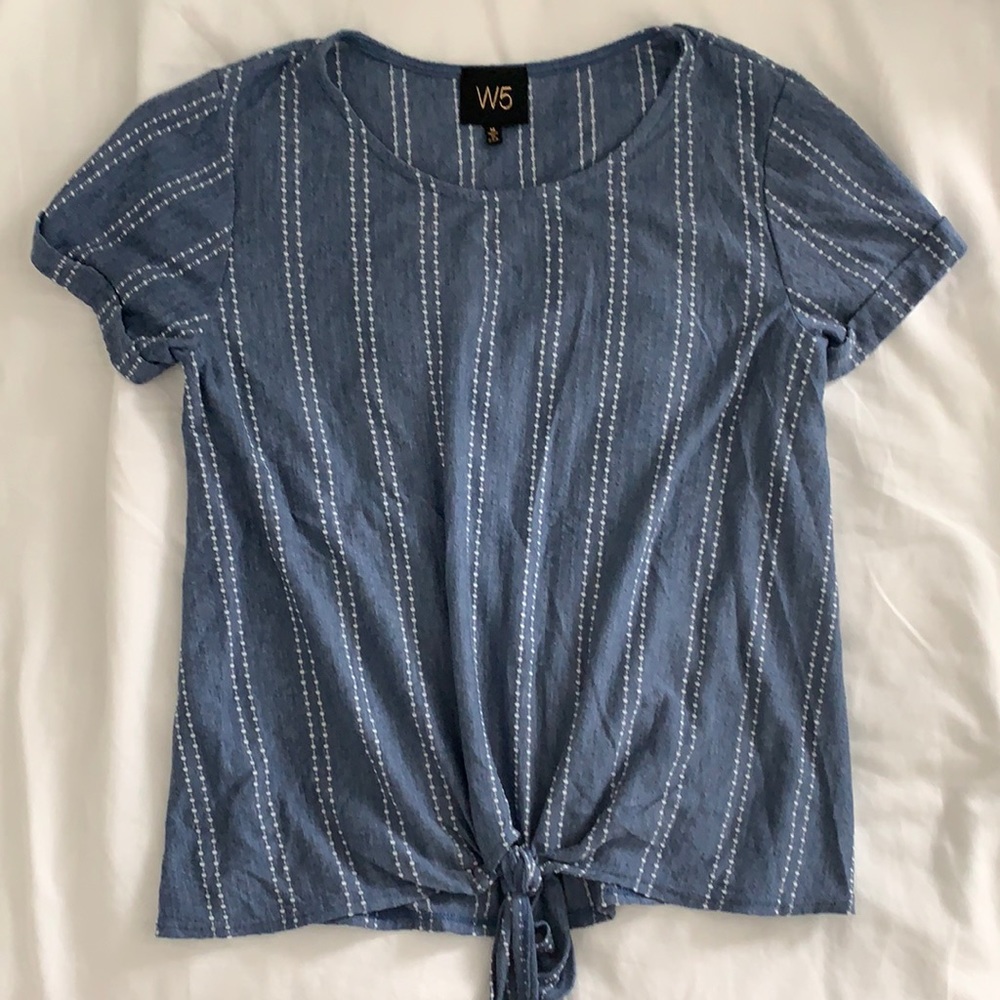 Medium Blue Striped W5 Shirt